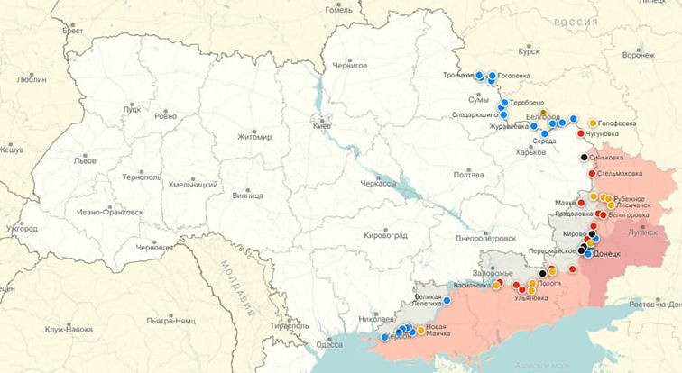 Последние новости СВО от 22 февраля. Карта боевых действий на Украине на сегодня, военная сводка