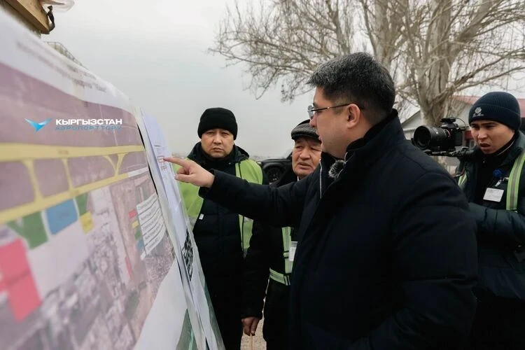 В аэропорту «Манас» устанавливают современную светосигнальную систему