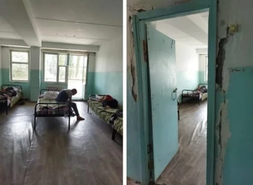 В Токмокском психоневрологическом учреждении холодно, больные ходят без тапочек