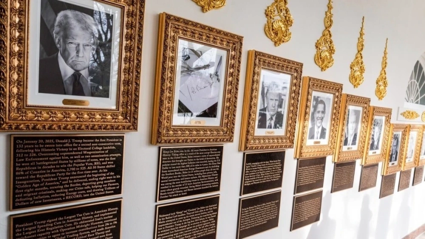 В Белом доме появилась табличка с критикой Джо Байдена, в которой он назван худшим президентом США