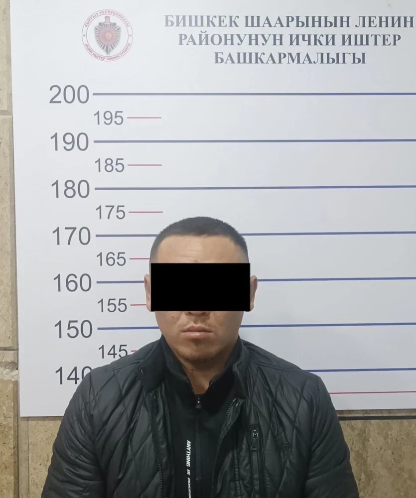 По подозрению в убийстве в Бишкеке задержан 29-летний мужчина