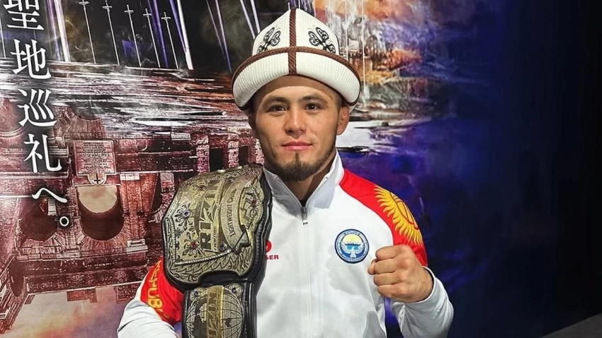 Кыргызстанец Ражабали Шайдуллаев одержал победу в титульном бою ММА Rizin FF