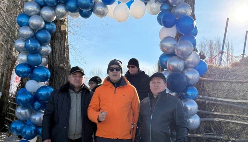 В Ак-Суйском районе Иссык-Кульской области открылась лыжная школа