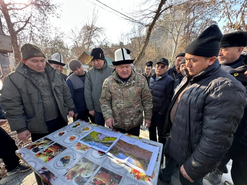 Парк имени Алишера Навои в городе Ош превратят в современную зону отдыха