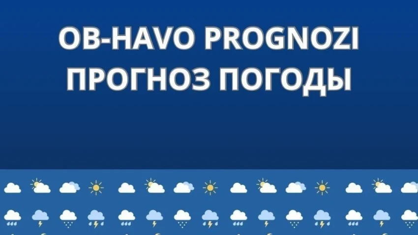 Прогноз погоды в Узбекистане на 24 января: местами осадки и усиление ветра