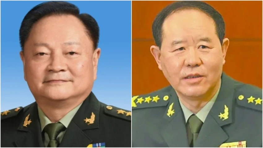 Китай начал расследование в отношении двух высокопоставленных генералов