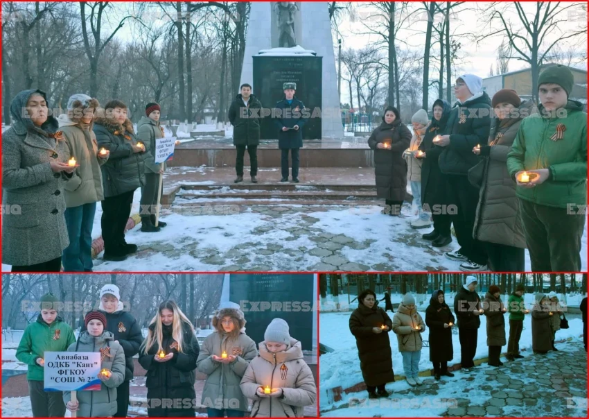 В Канте почтили подвиг освободителей Ленинграда от блокады