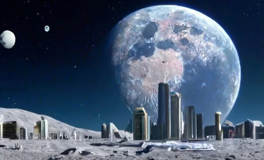 Илон Маск построит город на Луне в ближайшие 10 лет