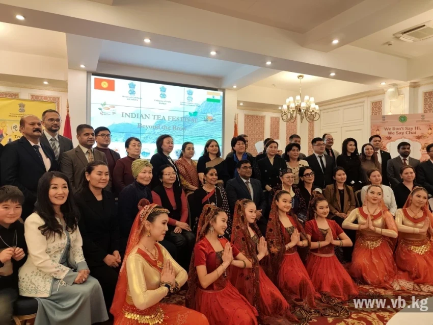 В Бишкеке представили богатство индийской чайной культуры