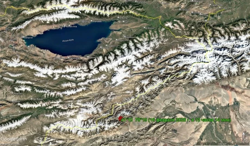 Землетрясение в 4,5 балла в Китае ощутили и в некоторых селах Кыргызстана